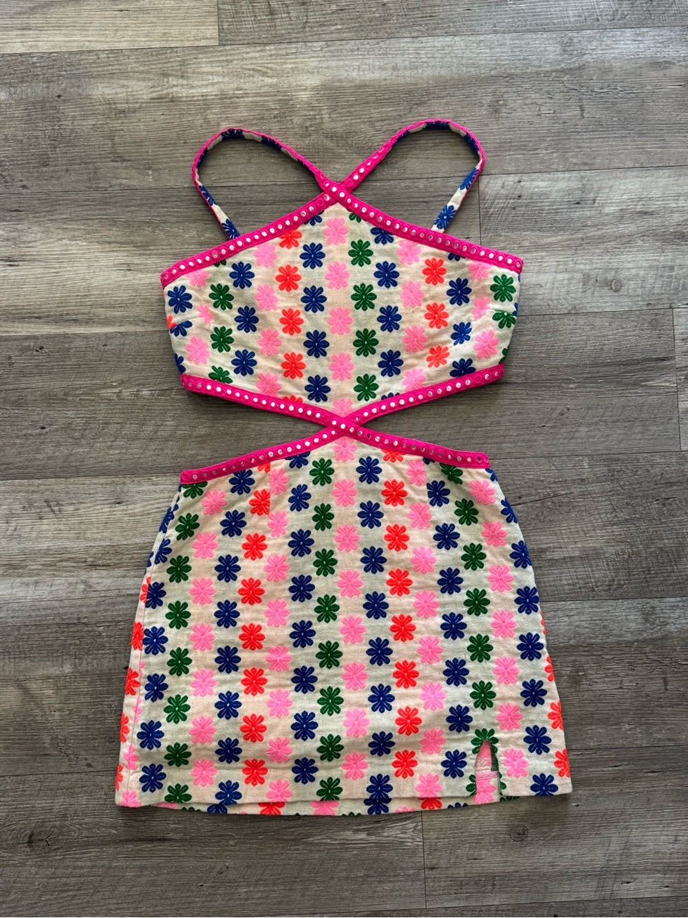 SAYLOR Marta Cutout Halter Mini Dress - Picture 4 of 4